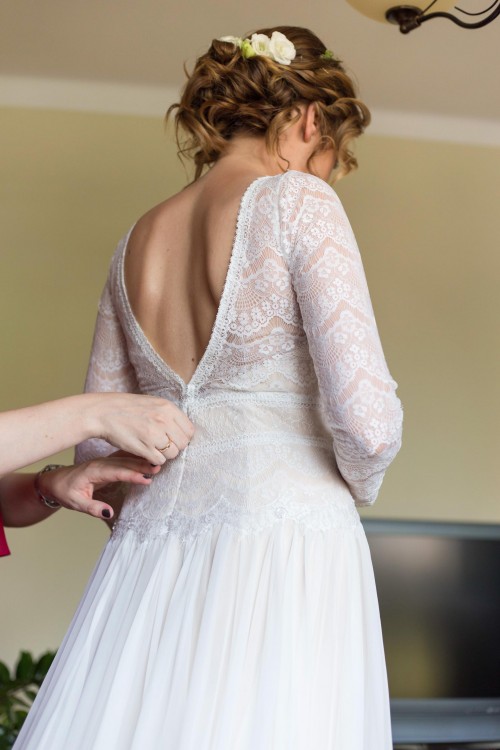 Romantyczna suknia ślubna Maggie Sottero