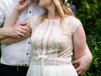 Suknia ślubna w stylu boho