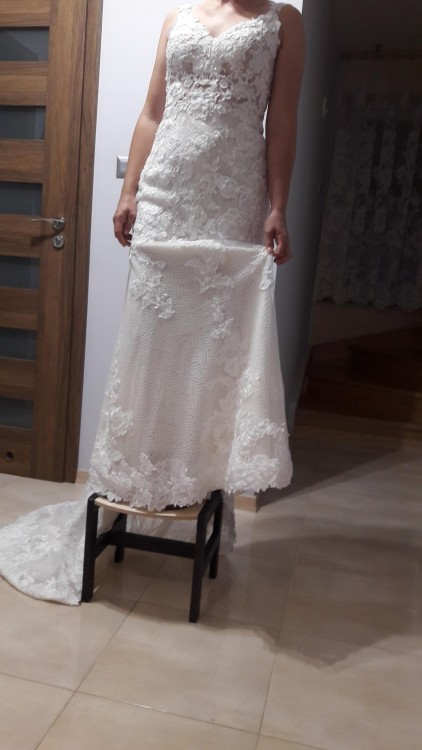 Romantyczna suknia ślubna