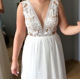 Suknia ślubna Agnieszki Światły