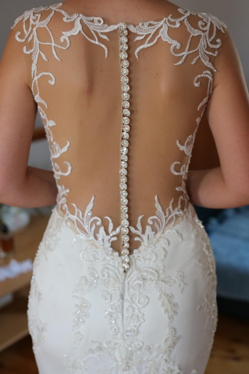 Suknia ślubna Agata Gajek Dolce syrenka z kryształkami