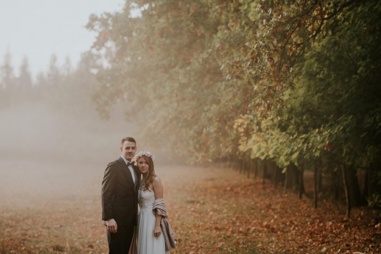 Suknia ślubna boho rustykalna rozm.36