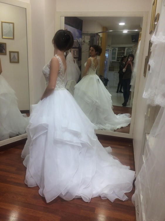 Suknia justin alxander