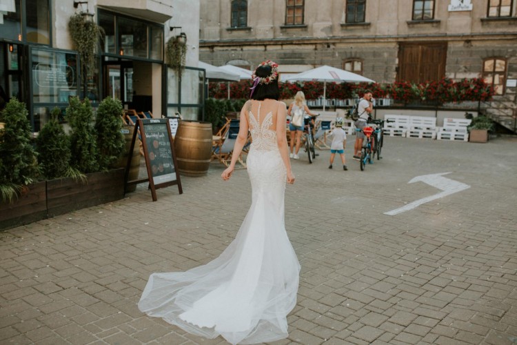 Suknia ślubna MILLA NOVA Bler, Kraków, rybka syrenka