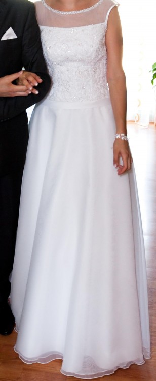 Sprzedam suknie ślubną, rozm. 38