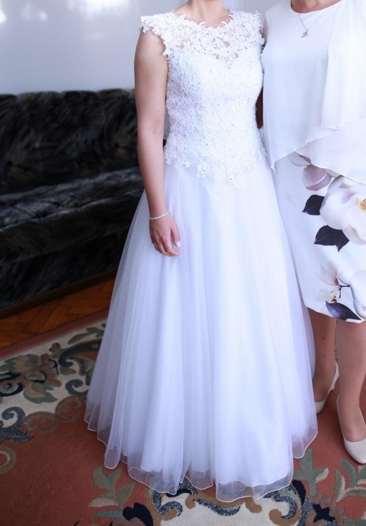 Suknia ślubna - rozmiar M