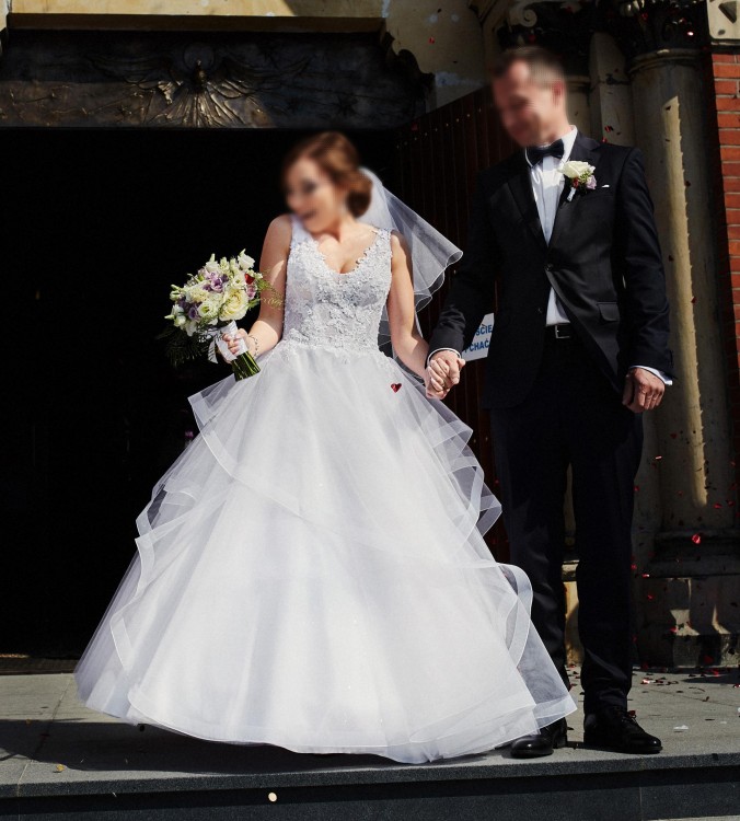 suknia ślubna z firmy MS Moda, model „Deborah”