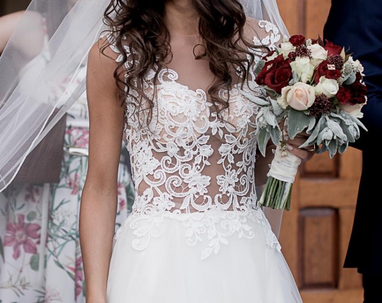 ROMANTYCZNA SUKNIA ŚLUBNA! :)