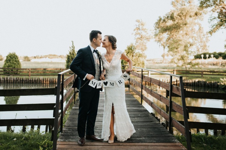 Viola Piekut Lilly długa z trenem 2018