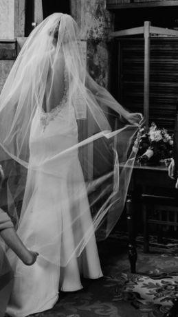 Elegancka Suknia Ślubna Vanilla Sposa 36 38