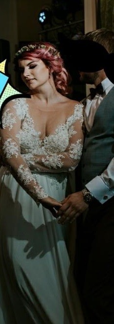 Niepowtarzalna suknia ślubna młodej projektantki