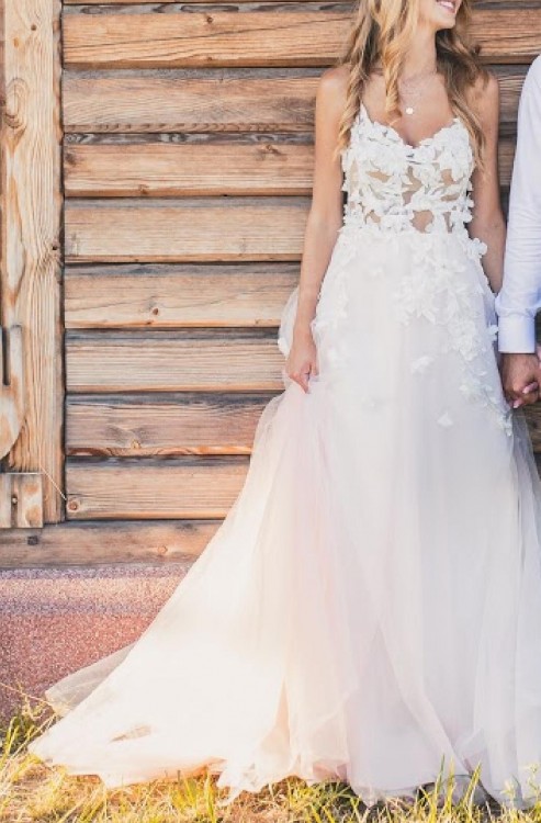 Sprzedam suknie ślubną Liz Martinez 2017 3d