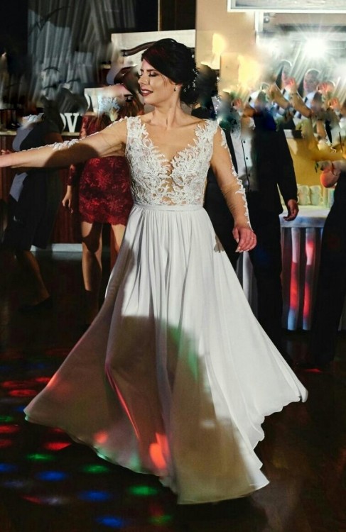 Suknia Diana Atelier koronka muślin 36 38 plus gratisy