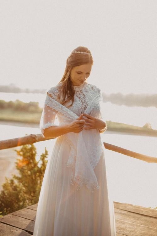 Wyjątkowa suknia ślubna Petra