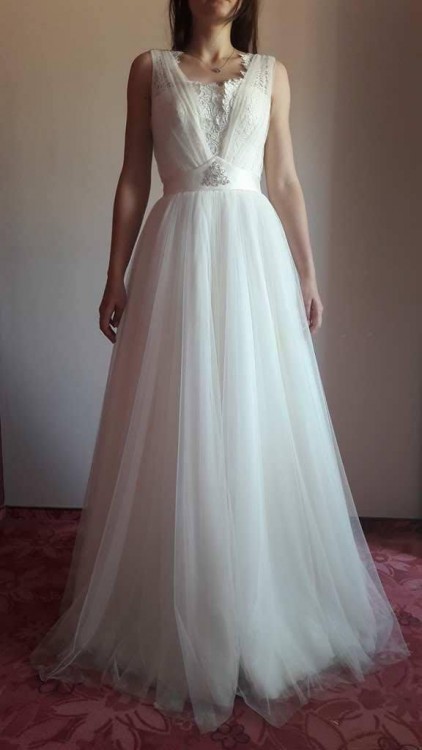 Suknia Gala Bride Ecru rozmiar 36 + koło