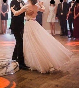 Suknia ślubna r. 34, wzrost 170+6 cm