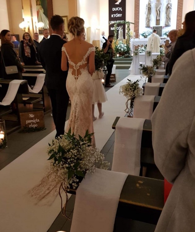 suknia ślubna POLLARDI rozm 36