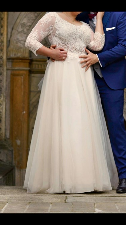 Suknia ślubna PLUS SIZE