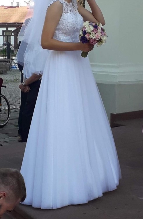 Sprzedam piękną suknie ślubną!