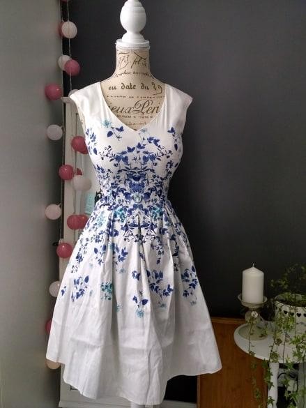 Sukienka dł. 3/4 Firmy Orsay, rozm XS, cena 130 zł (Nowa)