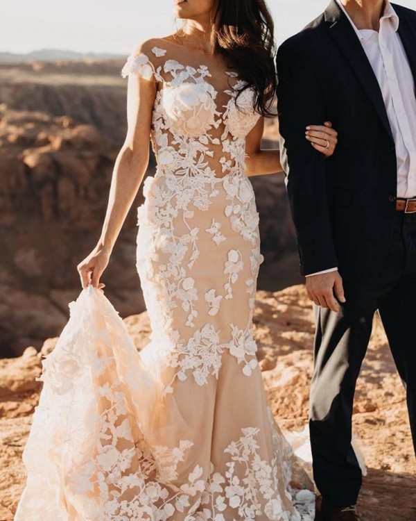 Suknia ślubna Betti Milla Nova rybka syrenka ivory