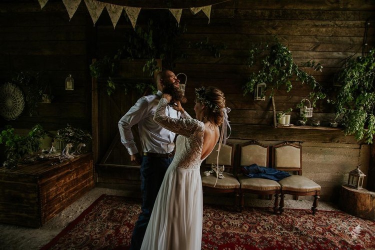 Suknia boho/ rustykalna 36 Gala