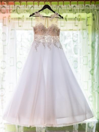 Suknia ślubna rozmiar 34 wzrost:150 cm, obcas: 8cm