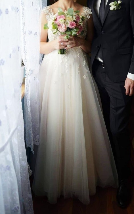 Suknia ślubna (dla Pań w ciąży i nie tylko :)