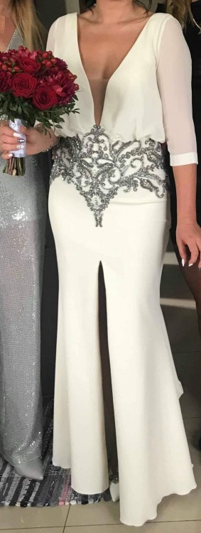 Suknia ślubna niespotykana Tarik Ediz markazyd