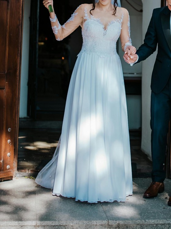 Suknia ślubna + welon