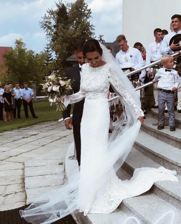Wyjątkowa suknia ślubna od Violi Piekut! Jedyna taka!