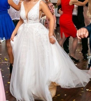 Suknia ślubna model: AZURA 3001! Salon Kraków!