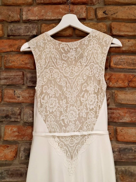 Anna Kara suknia, ivory, koronki, roz.36/38