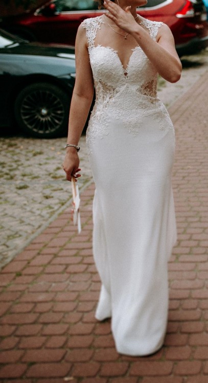 Suknia Lillian West 6454+ peleryna|Warszawa