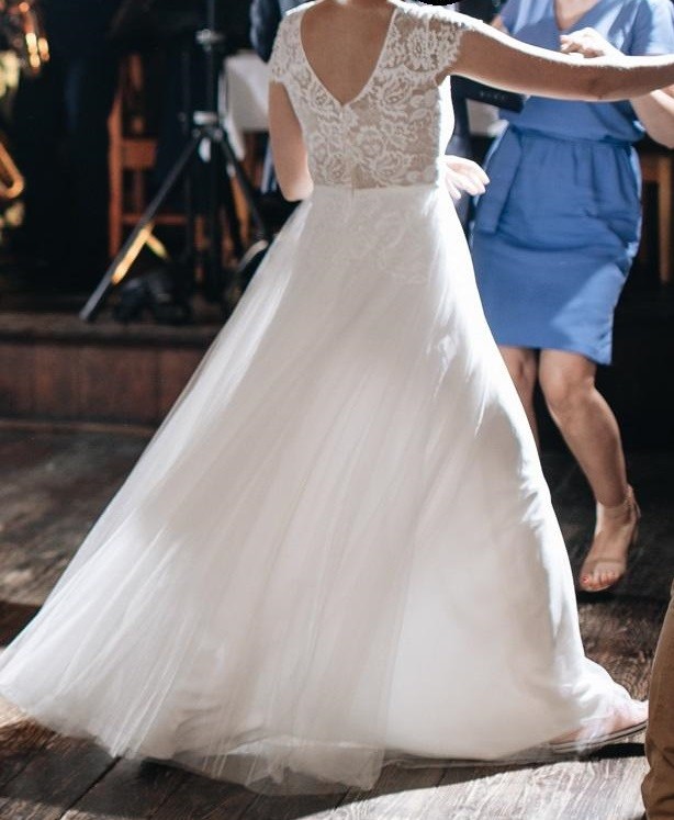 Suknia ślubna delikatna Anna Kara Jasper s/m