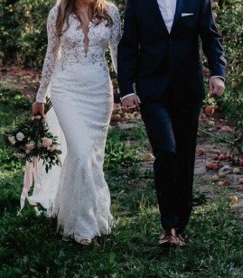 Suknia ślubna Chantal projektu Agnieszki Światły - rozm. 36