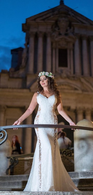 Suknia ślubna boho Justin Alexander Sincerity r. 38