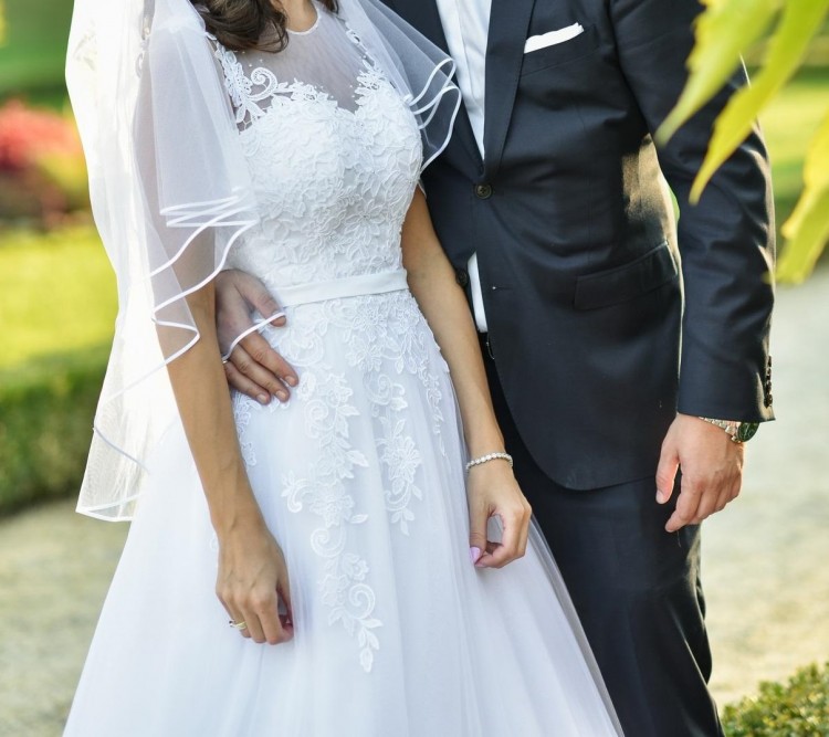 Suknia ślubna biel rozmiar 36, salon Noemi