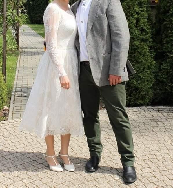 Urokliwa suknia slub/ poprawiny