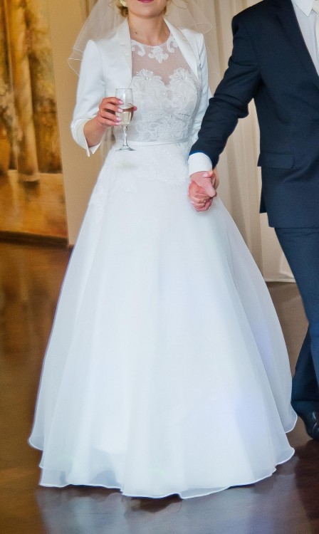 Suknia ślubna roz. 36/38, wzrost 170cm