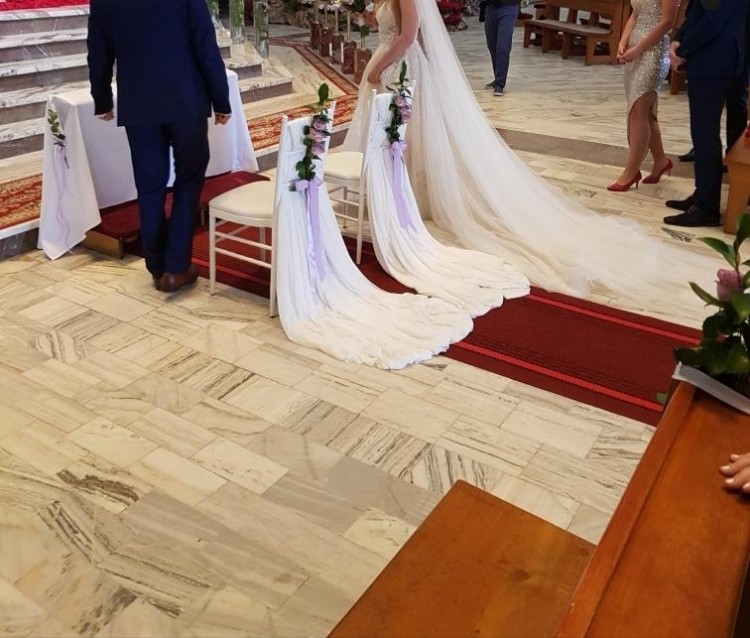 Prześliczna suknia ślubna Eva Lendel Angel