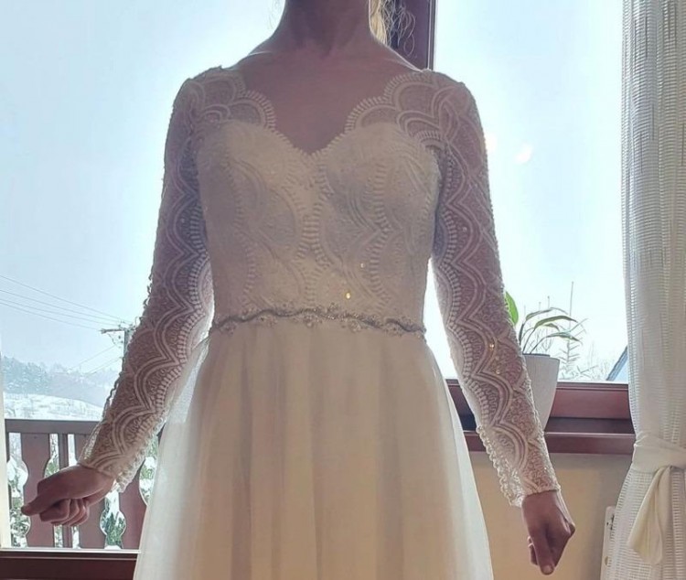 Ekskluzywna suknia ślubna