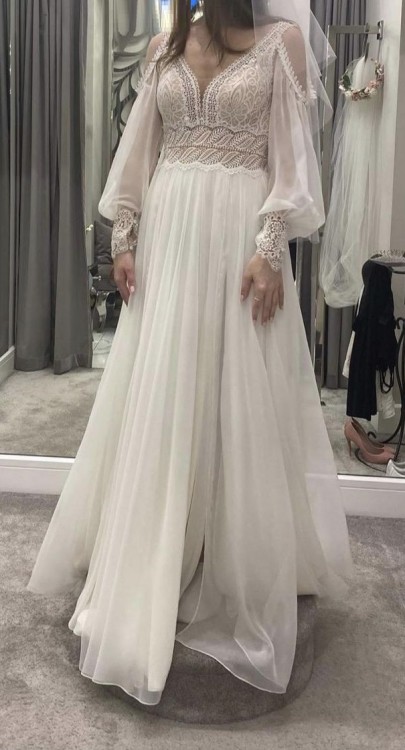Ślubna suknia  Onabella projektant Nabla