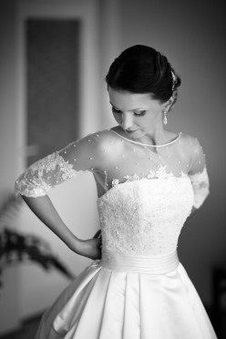Przepiękna suknia ślubna Pronovias, model Erun, 2015
