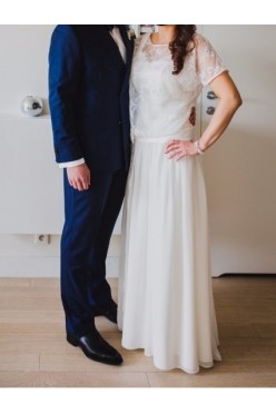 Suknia ślubna LAURA kolekcja LeBlanc Atelier Julliete 2015