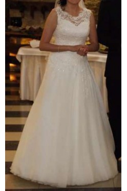 Suknia ślubna Carla - Ivory; model 2015; rozmiar 38