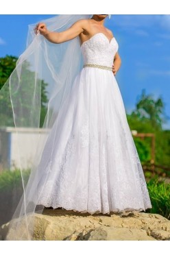 Przepiękna suknia ślubna!