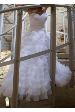 bajkowa suknia ślubna