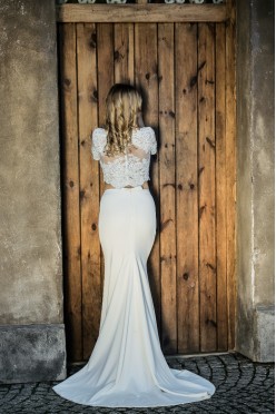 Piękna suknia ślubna MillaNova 2016