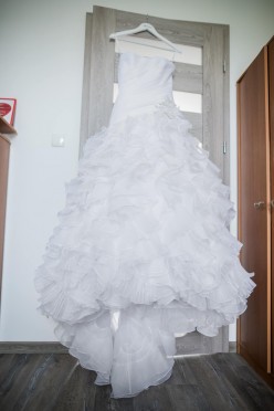 Suknia ślubna MORI LEE 1860 oryginalna, 1150zł, 36-38, biała